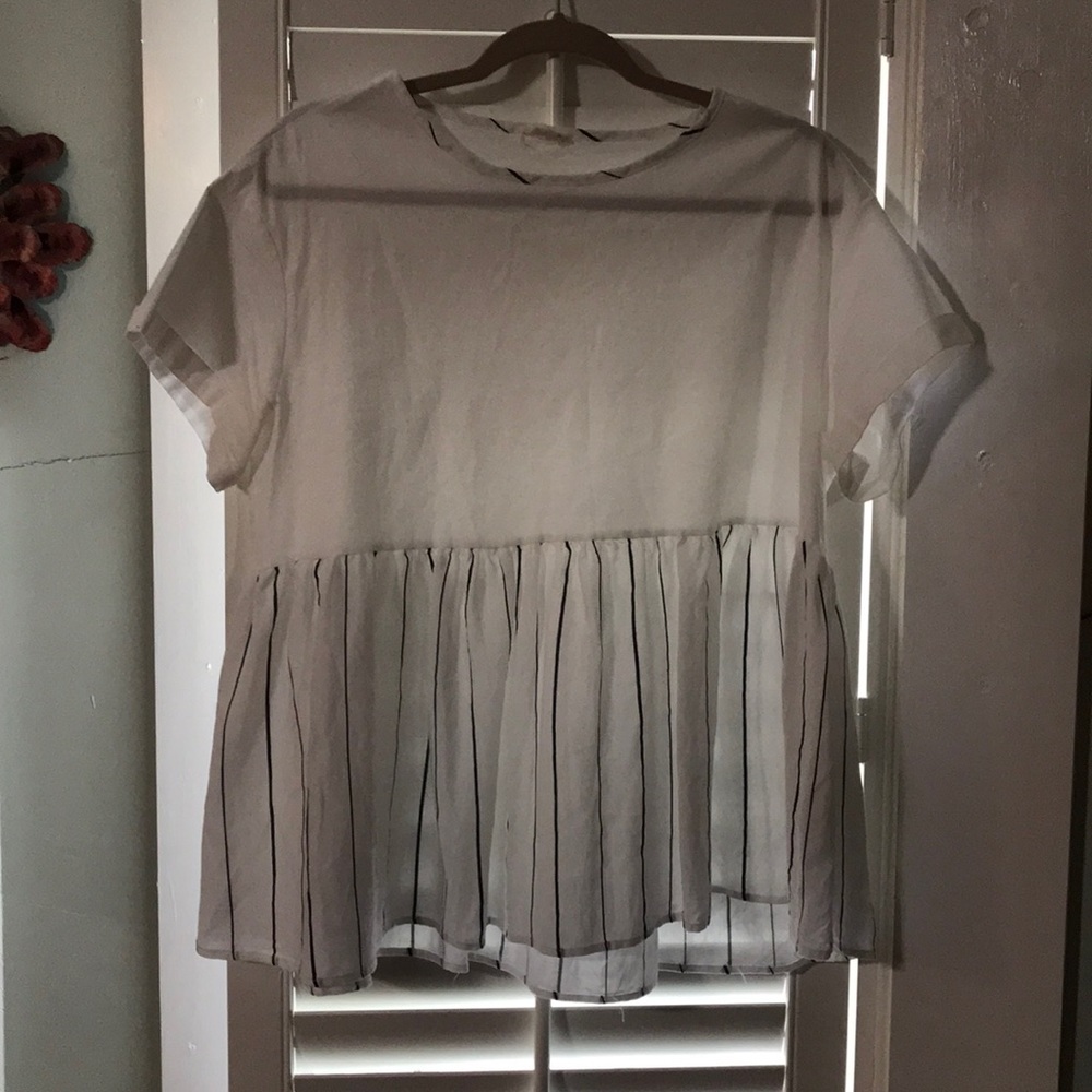 Peplum top